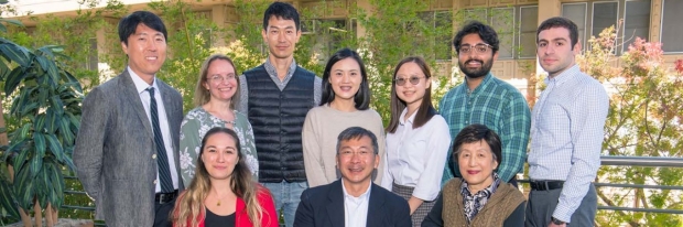 Group photo of Cheng lab team members
