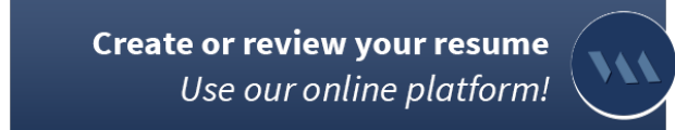 Create or review your resume - use our online platform