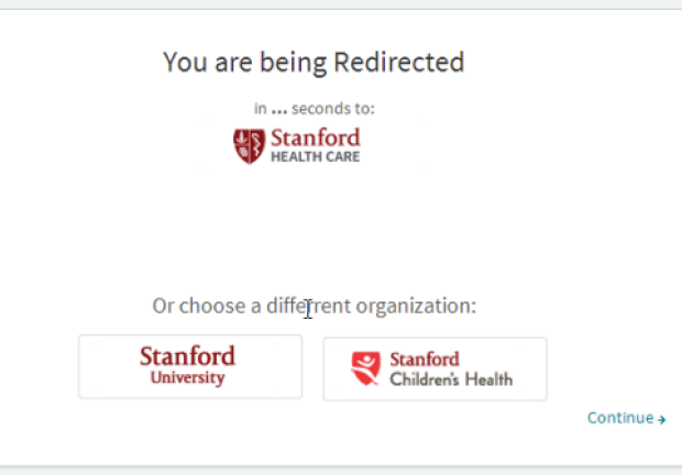 Stanford Health Care login