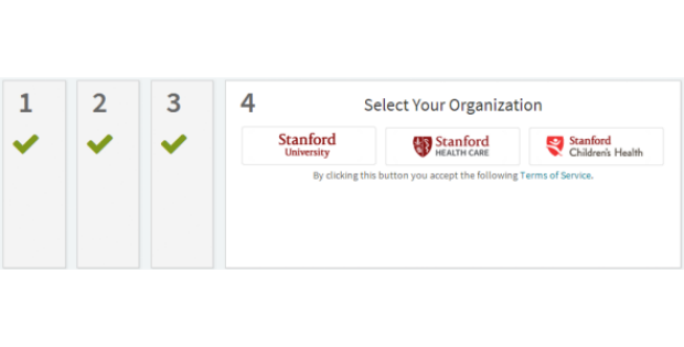 Once your machine passes the validation check, select your institution to login: