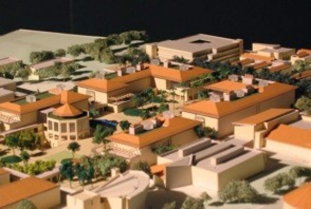 Model of the Stanford Science and Engineering Quadrangle
