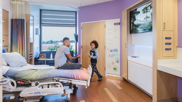 Private rooms for all patients at Stanford’s new adult and children’s hospitals