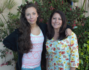 Taylor Simpson received a kidney from her mother