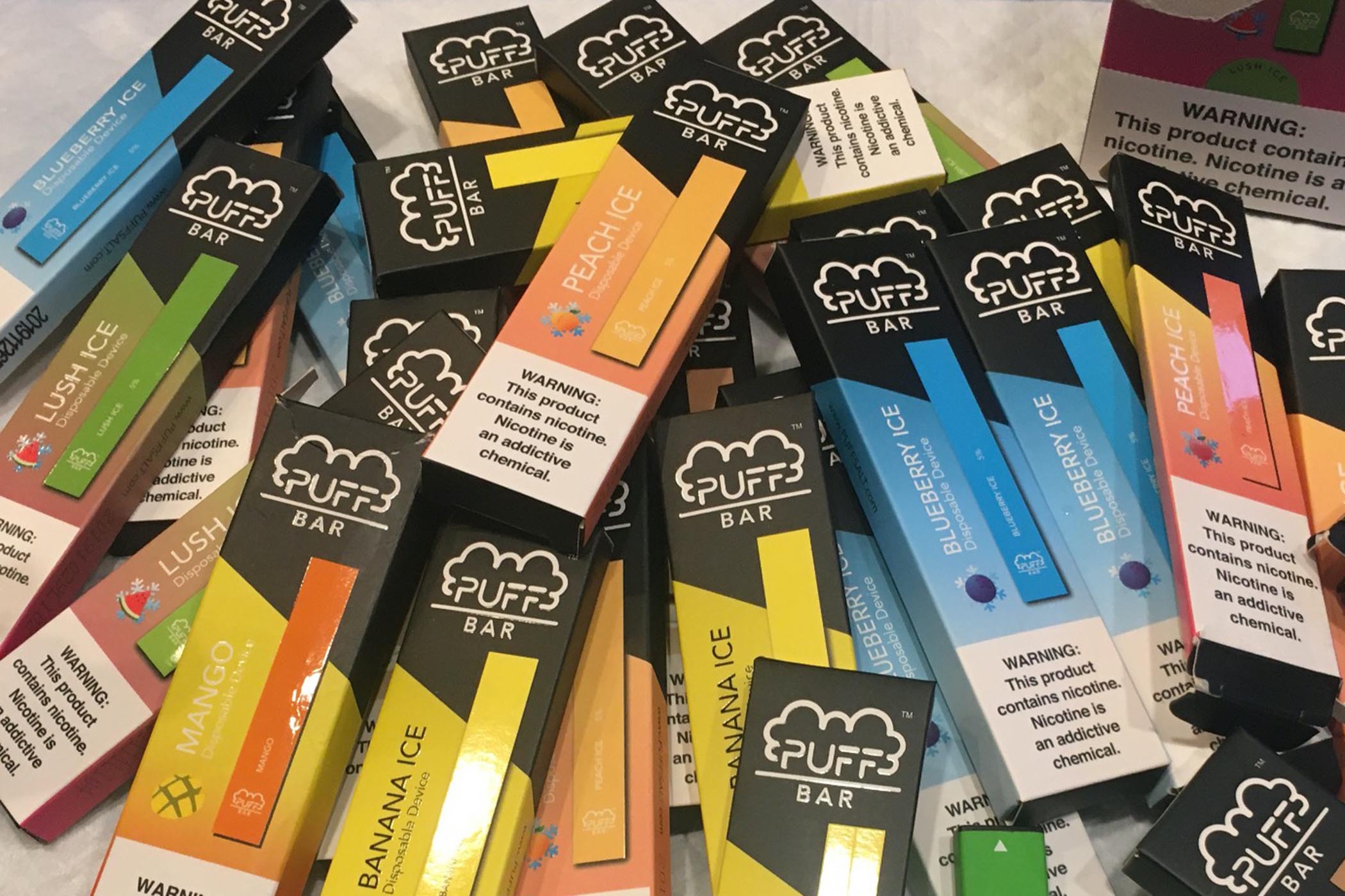 From Juul to Puff Bar: Disposable Vape Pens Are 'Extremely Popular