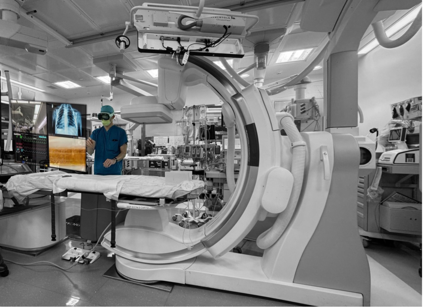 Stanford Medicine uses augmented reality for real-time data visualization during surgery | News Center