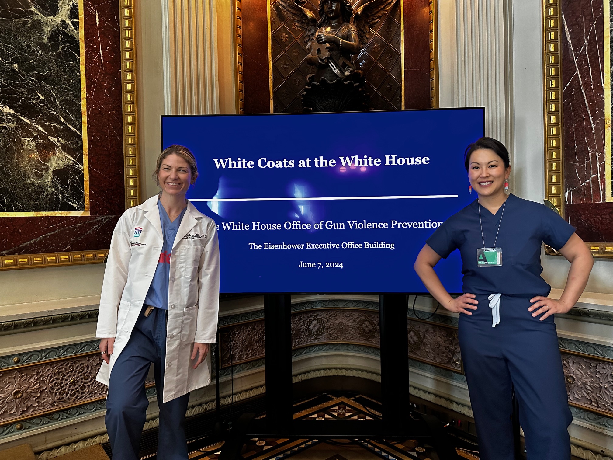 Dr. Chao Attends White Coats at the White House