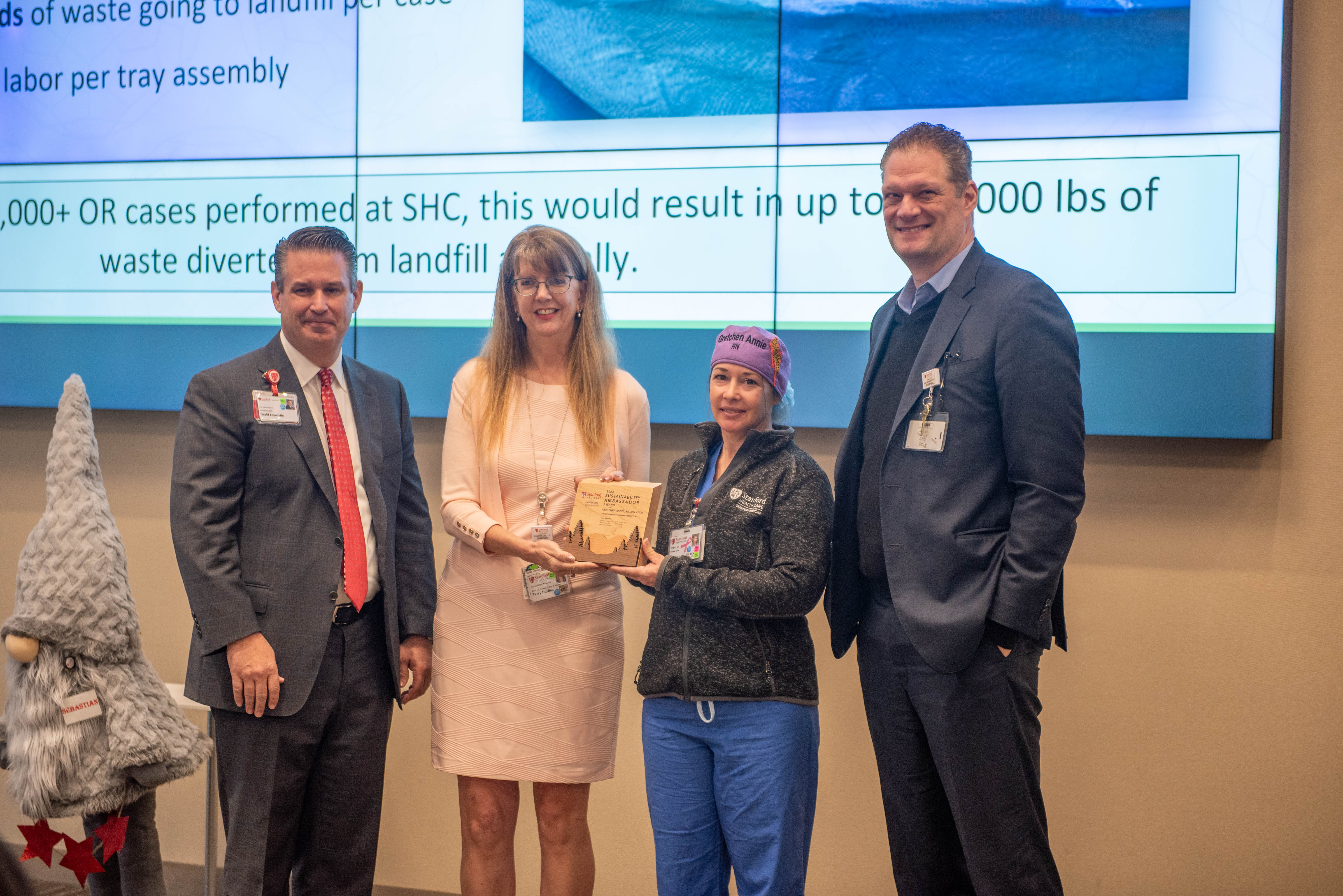 Surgery Team Wins 2023 SHC Sustainability Ambassador Award