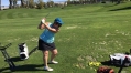 Cancer survivor hits the links again after minimally invasive heart valve replacement