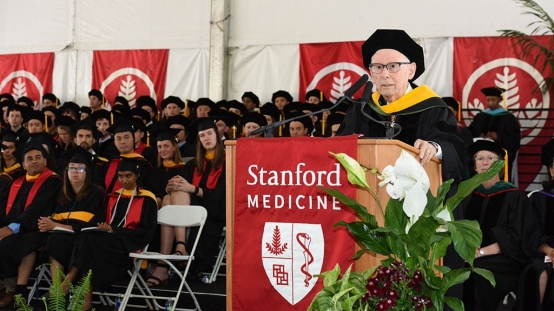 Speakers stress importance of science, empathy at med school’s 110th commencement