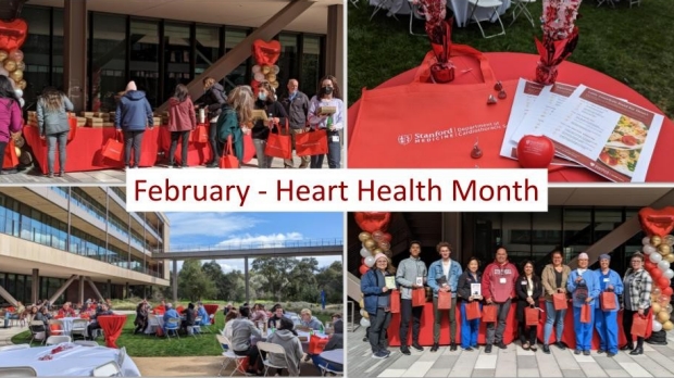 Heart Health Month collage