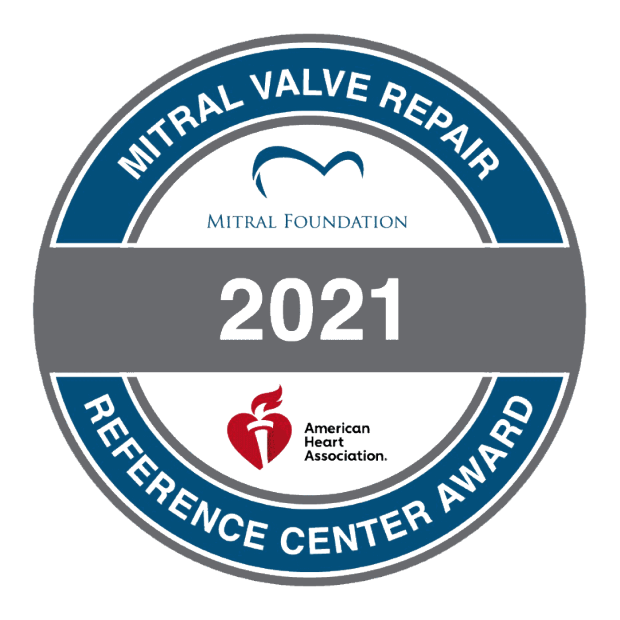 Mitral Valve Repair Reference Center Award