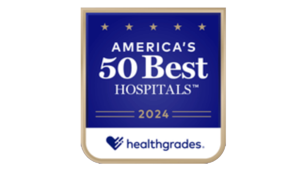 Healthgrades America's 50 Best Hospitals logo