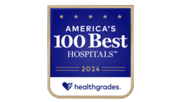 Healthgrades America's 100 Best Hospitals logo