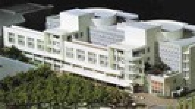 Santa Clara Valley Medical Center aerial view of hospital