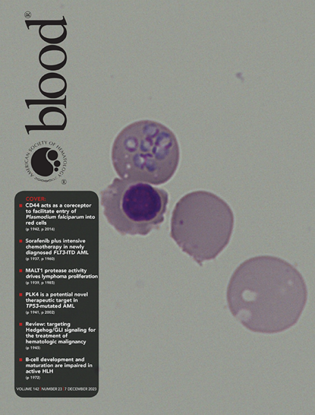 Cover of Blood, Volume 142, Issue 23 December 7 2023 