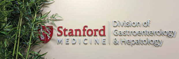 Stanford University Division of Gastroenterology and Hepatology sign