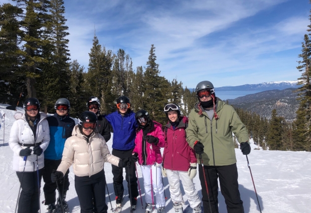 1st-year-cohort-Tahoe-ski
