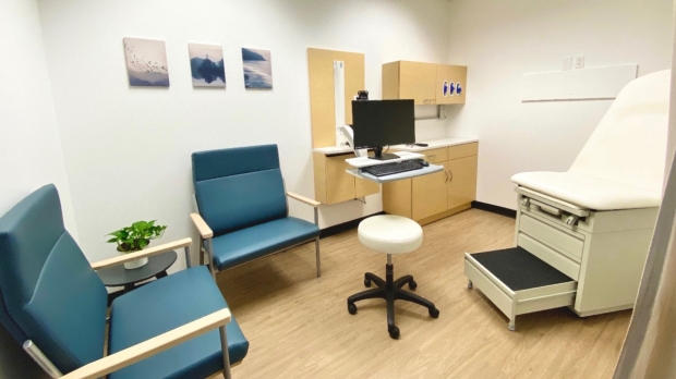 mock clinic room