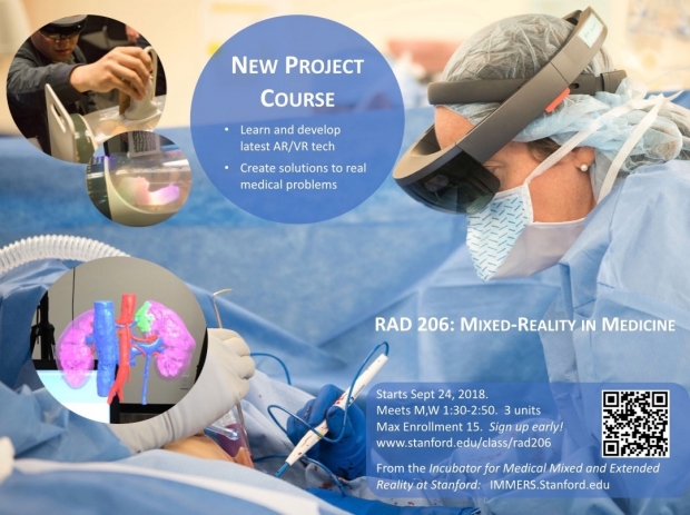 RAD 206: Mixed-Reality in Medicine (New Course!)