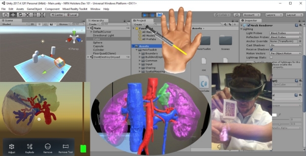 Programming for Mixed-Reality Medical Applications