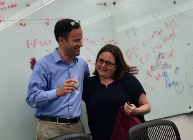Kristina's 10 years service in Goldberg lab, August 2019