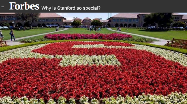 Forbes.com – Why is Stanford so special?