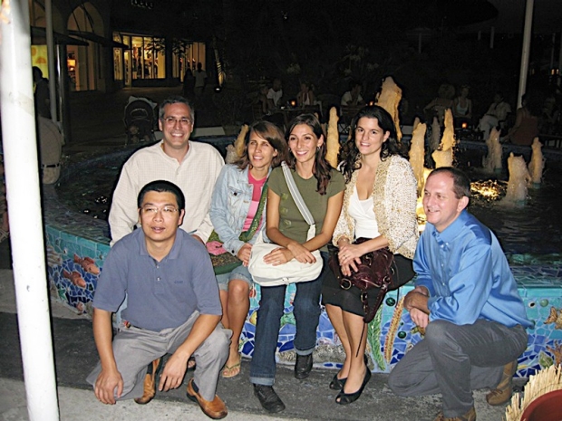 group photo in june 2008 with Dr. Kapiloff and colleagues 