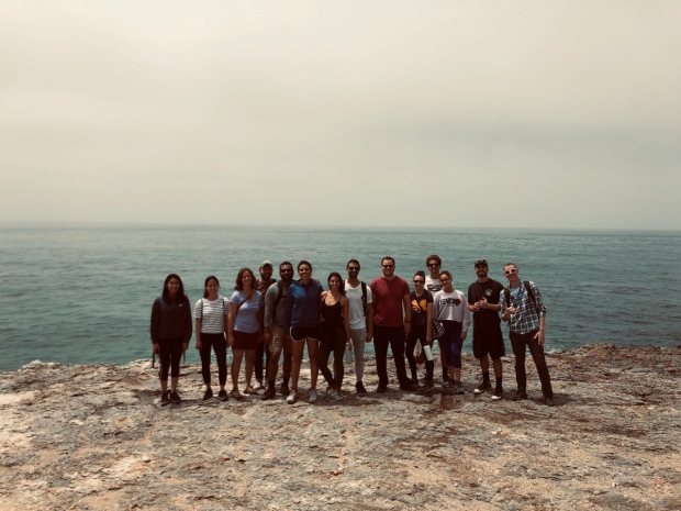 Lab outing at old cove trail, June 2019