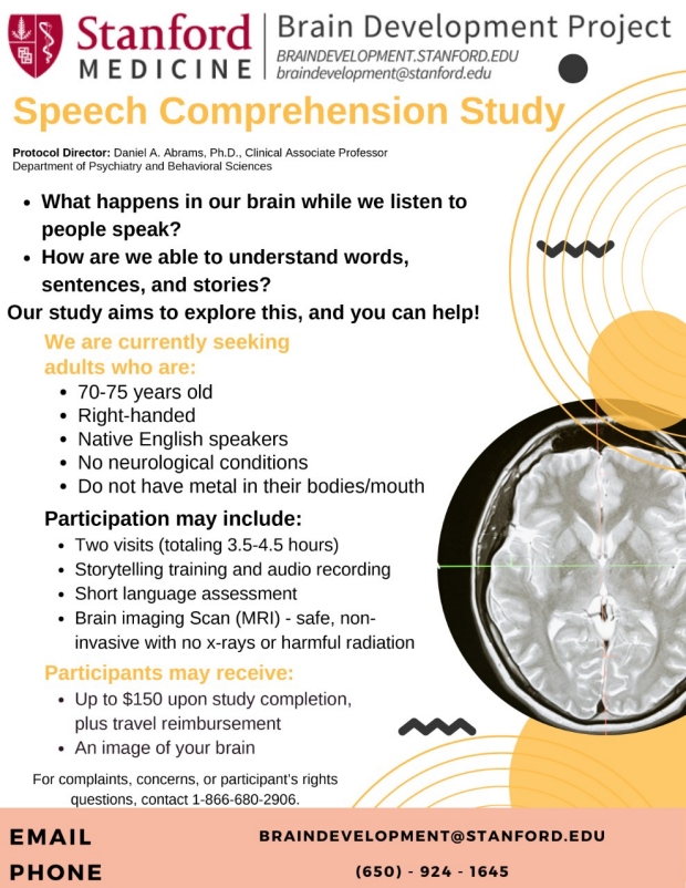 Adult Speech Comprehension Study
