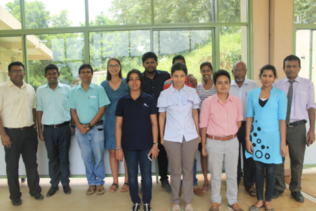 Team members from Kandy Teaching Hospital, University of Peridenya, Stanford, and Univerity of Connecticut