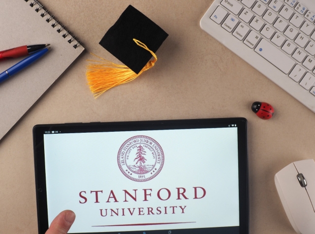 Stanford University tablet logo desktop