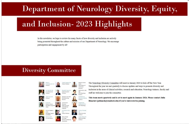 Neurology 2023 Diversity Newsletter