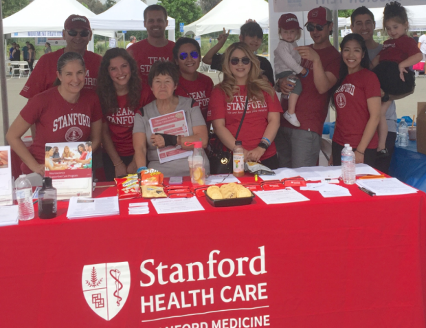 Stanford Movement Disorders Faculty and Staff at the National Parkinson Foundation’s signature walk event ‘Moving Day’ on Saturday, June 4, 2016.