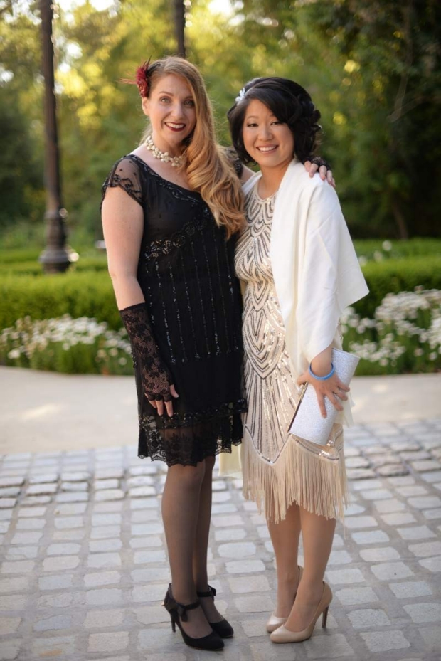 Veronica Santini and Laurice Yang at the Great Gatsby Gala