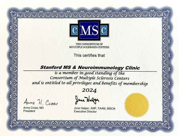CMSC Certificate 2024