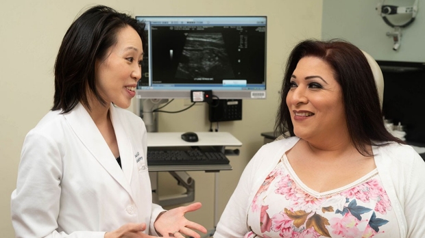 Surgeon performs Stanford Medicine’s first scar-free thyroid removal