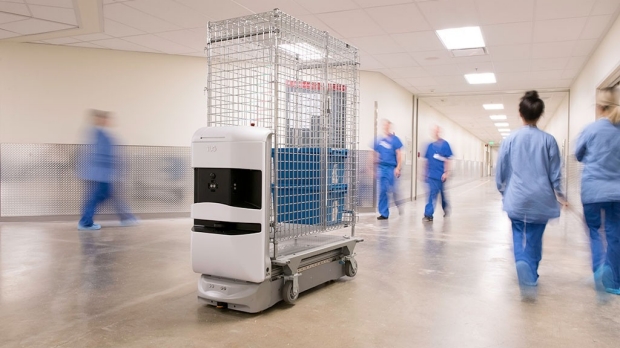 Robots join workforce at the new Stanford Hospital 