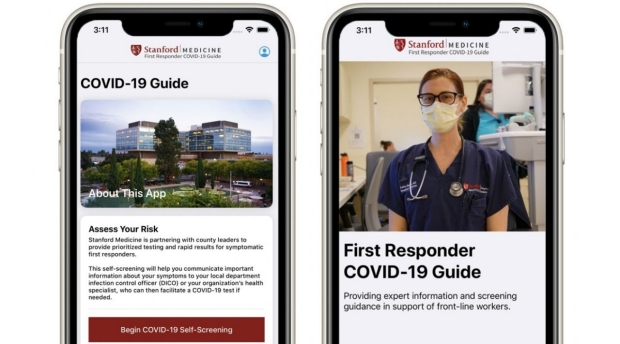 First Responder COVID-19 Guide app