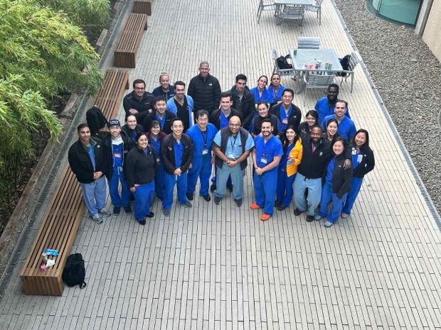 Rhinology resident dissection course group photo