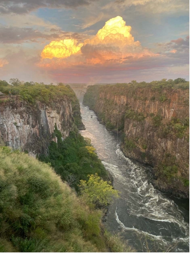 Victoria Waterfalls in Zimbabwe