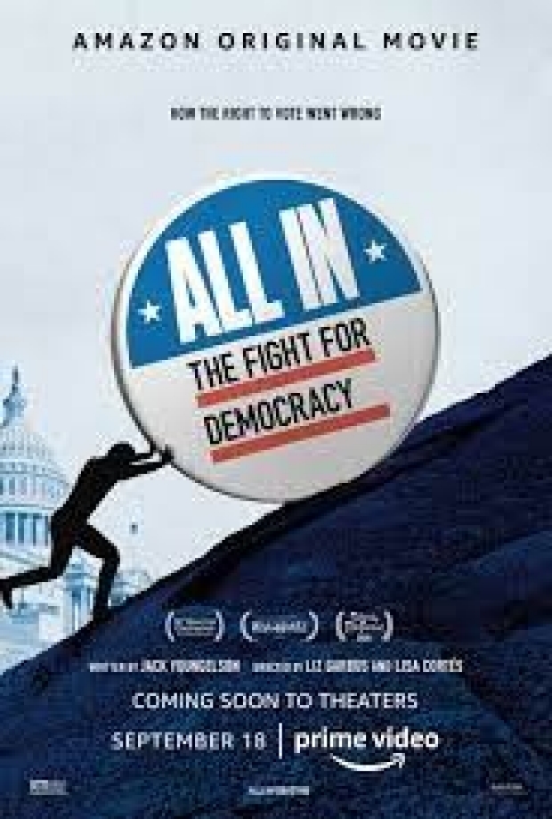 photo of a movie still for "All In: The Fight for Democracy"