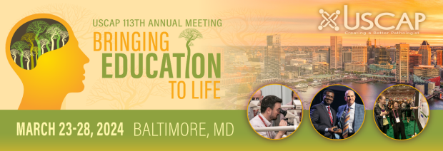 Banner photo of USCAP 2024 for Baltimore, Maryland event March 23-28