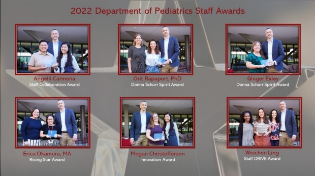 2022 Staff Award Winners