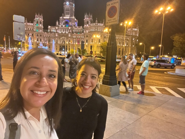 Carla & Marian in Madrid, Spain for the MDS 2022 Conference.