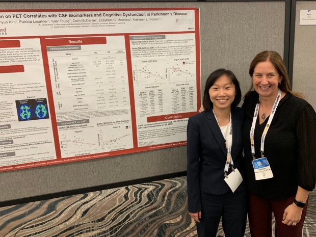Dr. Poston & Jee Kim at the 2019 American Neurological Association (ANA) Annual Meeting
