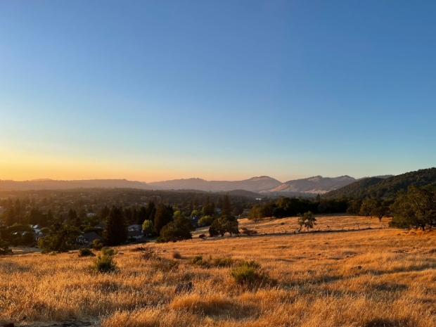 Sunset in Santa Rosa