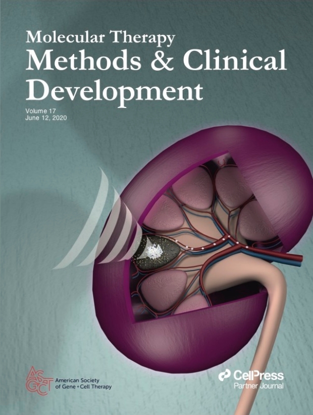 Research from the Thakor Lab Featured on the Cover of Molecular Therapy: Methods & Clinical Development