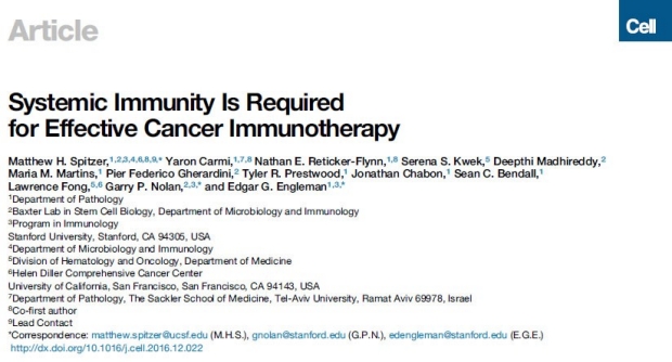 systemic immunity article