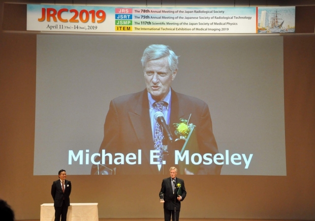 Mike Moseley Recognized by the Japan Radiological Society 