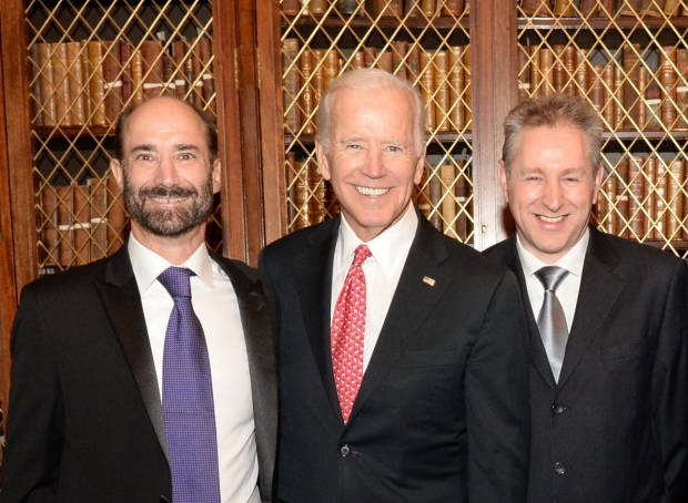 Michael Snyder, PhD, President Biden, Rob Moritz, PhD